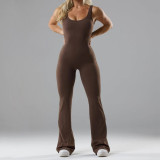 Women Casual Hollow Sports Jumpsuit