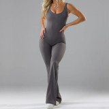 Women Casual Hollow Sports Jumpsuit