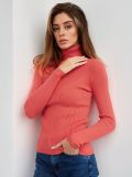 Autumn Turtleneck Pullover Sweater Knitting Basic Shirt For Women
