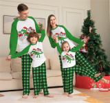 Christmas Family Wear Cartoon Cute Print Pajama Set