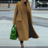 Winter And Autumn Women's Loose Coat