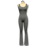 Women Casual Hollow Sports Jumpsuit