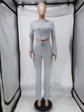Women Casual Sports Hoodies and Cargo Set / Pant