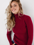 Autumn Turtleneck Pullover Sweater Knitting Basic Shirt For Women