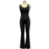 Women Casual Hollow Sports Jumpsuit