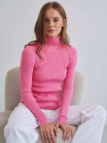 Autumn Turtleneck Pullover Sweater Knitting Basic Shirt For Women