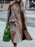 Winter And Autumn Women's Loose Coat