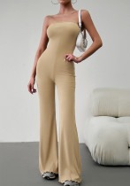 Women Sexy Strapless Jumpsuit