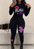 Women Long Sleeve Printed Jumpsuit