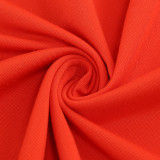 Women Sexy Strapless Backless Skirt Ruffled Slit Dress