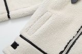 Women autumn and winter lamb wool coat