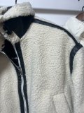 Women autumn and winter lamb wool coat