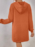 Autumn And Winter Long Pullover Women's Hoodies Hooded Tops