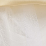 Girl's Wedding Dress Embroidered Children's Mesh Puffy Princess Dress