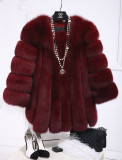 Women's Faux Fur Jacket Autumn And Winter Faux Fur Coat