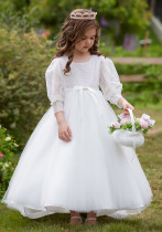 Children's Wedding Dress Princess Dress Tutu Little Girl's Piano Performance Catwalk Costume Children's Wedding Dress Princess Dress Tutu Little Girl's Piano Performance Catwalk Costume