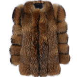 Women's Faux Fur Jacket Autumn And Winter Faux Fur Coat