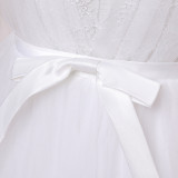 Children's Wedding Dress Princess Dress Tutu Little Girl's Piano Performance Catwalk Costume