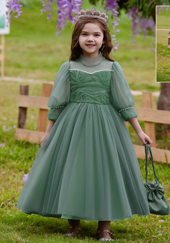 Children's Princess Dress Girls Long Sleeve Dress Clothing