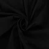 Autumn And Winter Women's Clothing Trends Black And White Contrast Slit Maxi Dress Peter Pan Collar Long Sleeve French Dress