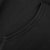 Plus Size Women Knitting Hooded Casual Maxi Dress