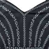 Women Solid Beaded Suspender Maxi Dress