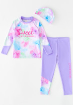 Girls long sleeve long pants Swimwear beach surfing wear Girls long sleeve long pants Swimwear beach surfing wear