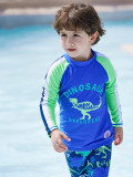 Boys' small long-sleeved sports surfing wear two-piece set