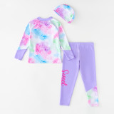 Girls long sleeve long pants Swimwear beach surfing wear