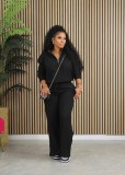 Winter Women's Two-Piece Tracksuit Plush Loose Sportswear