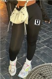Women Fall/Winter Printed Casual Pants