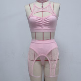 Erotic Bra Sexy Underwear Black Mesh Patchwork Lingrie
