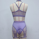 Erotic Bra Sexy Underwear Black Mesh Patchwork Lingrie