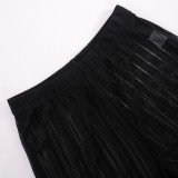 Summer Women 's Fashionable Vest Top Tight Fitting Pants Casual Two Piece Set