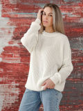 Women loose casual knitting sweater
