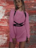 Women loose casual knitting sweater