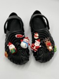 Women Santa Claus Christmas Elk Flat sandals