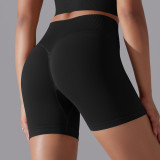 Women Solid Cross Tank Sports Bra Tank Yoga Wear Two-Piece Set