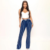 Women's Jeans Stretch Mid-Rise Washed Denim Pants