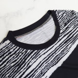 Women Printed Long Sleeve Maxi Dress