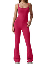 Women Solid Patchwork Jumpsuit Women Solid Patchwork Jumpsuit