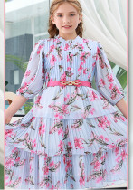 girls printed pleated dress girls printed pleated dress