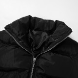 Women Winter Stretch Zipper Warm Jumpsuit