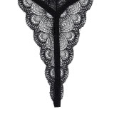 Women Lace Sexy Cross Hollow Sexy Lingerie Two-piece Set