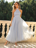 Women Summer Backless Bell Bottom Skirt