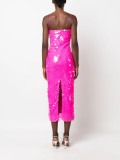 Spring Summer Style Fashionable And Sexy Women's Sequined Irregular Dress