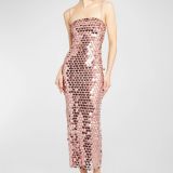 Spring Summer Style Fashionable And Sexy Women's Sequined Irregular Dress