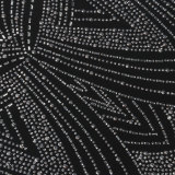 Women's Beaded Feather Off Shoulder Bodycon Dress