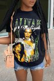 Women Short Sleeve Printed T-Shirt