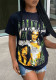 Women Short Sleeve Printed T-Shirt